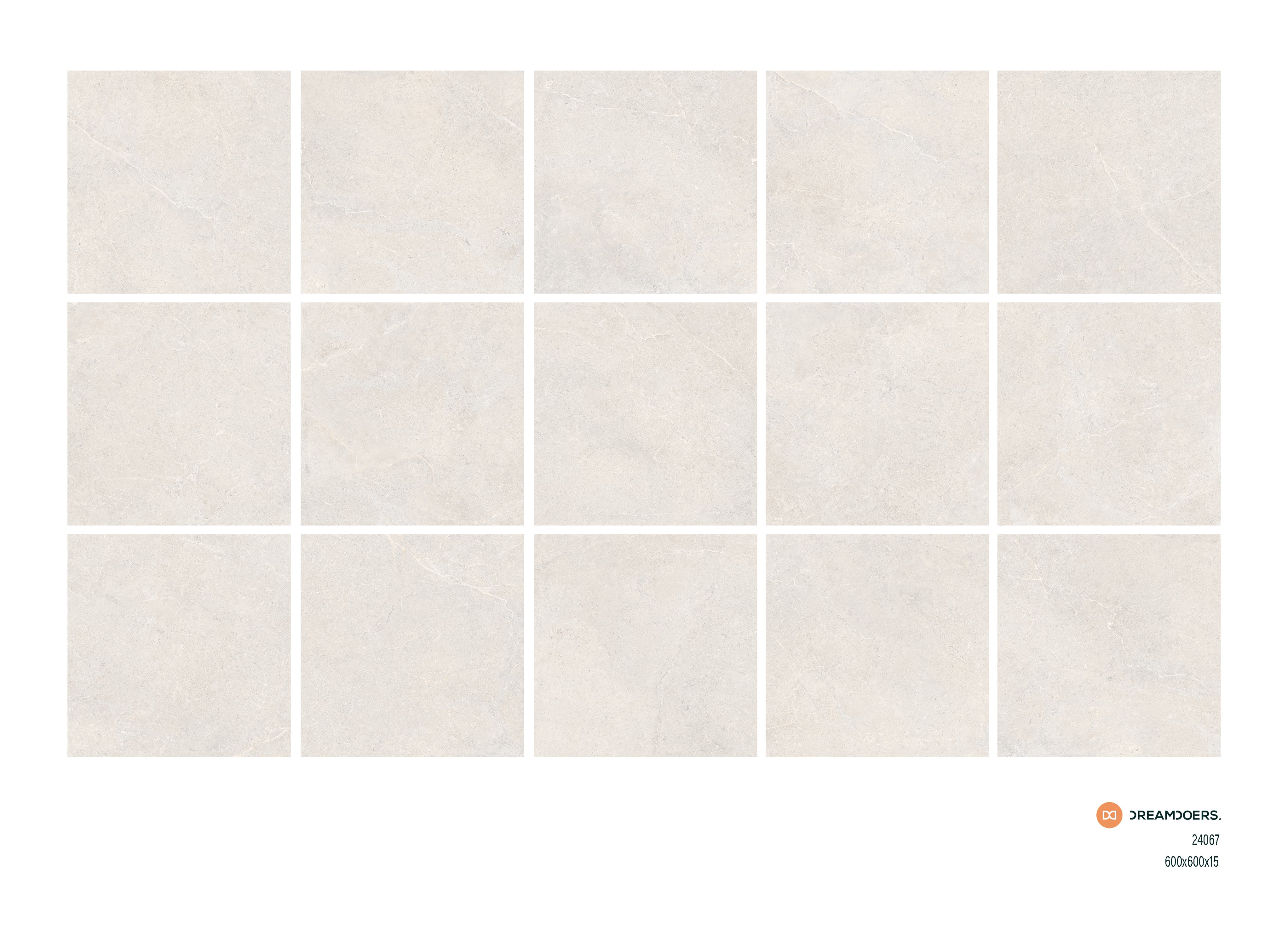 Jules Inout Honed Porcelain Tiles