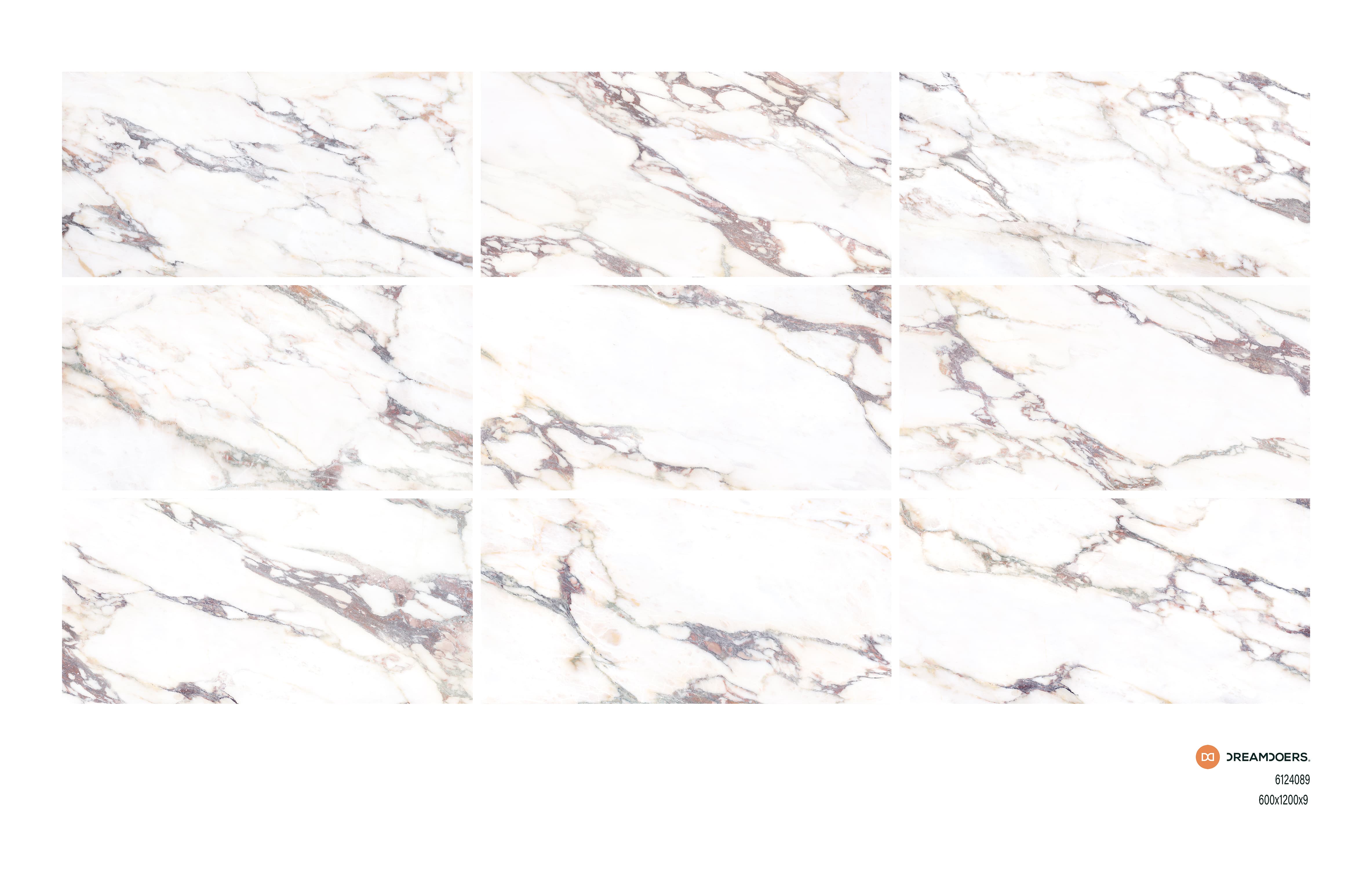 Arabescato Viola Porcelain Tiles