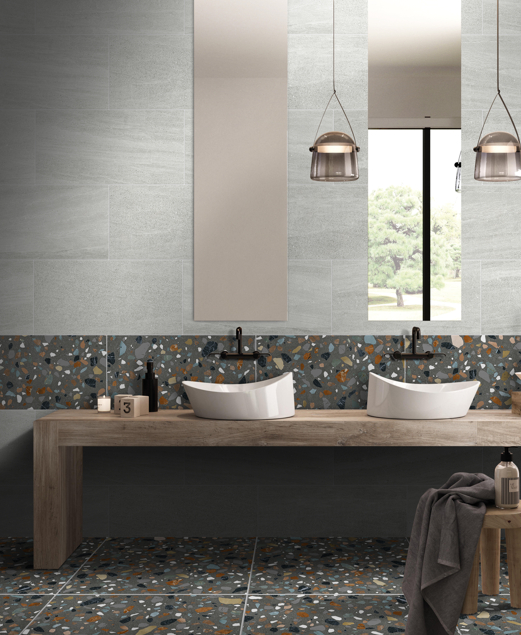 Orbit Terrazo Matt Tiles